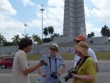 In conversation with the excellent guide