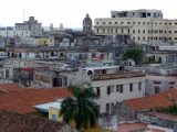 Looking over a less well preserved part of the old town