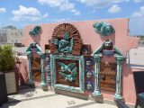 Roof terrace decoration
