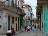 Havana old town after the lunch at the Palador