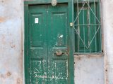 Door with cactus above to ward off the evil eye