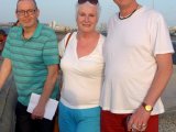 Jetta, Ian and Peter on the Malecon