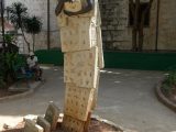Interesting old town statue