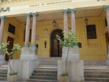 The Camara de Representantes, former capitol building