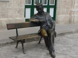 Chopin Statue in the Plaza de San Francisco de Asis