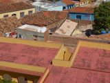 Looking down to Jetta on the Church roof