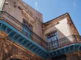 A well preserved Havana building and balcony