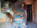 Old town internal staircase
