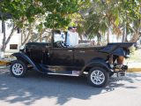 Our transport - A classic Ford convertible