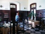 Denise in the library
