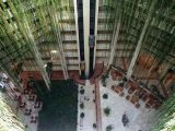 Looking down from the 14th floor