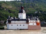 Pfalzgrafenstein Castle (a toll castle), dating back to 14thC