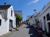 Alberobello street of Trulli houses