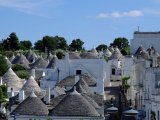 Trulli house skyline from the Aia Piccola district
