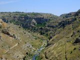 The gorge in Matera (where all the sewage used to go)