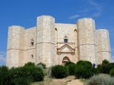 The 13thC Castel del Monte, built by Frederick II
