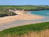 River Gannel sea entrance at Pentire
