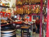 Typical Tirana shop interior