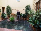 Peter in the courtyard