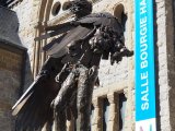 Statue at Salle Bourgie (concert hall)